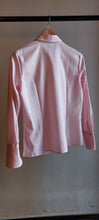 Baby Pink Print Button Shirt