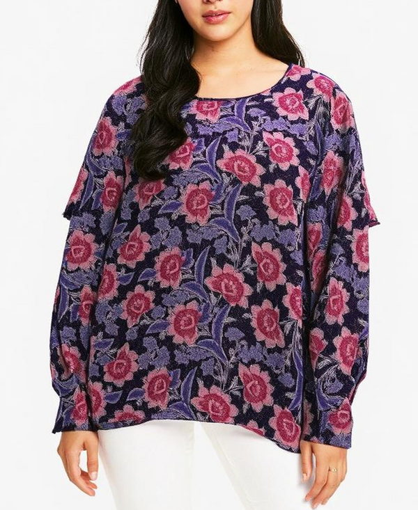 Floral Print Button Shirt