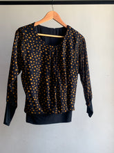 Gold Polka Dot Top