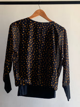 Gold Polka Dot Top