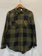 Green Checkered Button Shirt