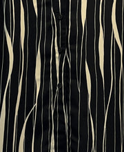 Black & Beige Striped Shirt