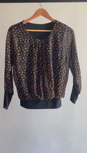 Gold Polka Dot Top