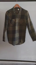 Green Checkered Button Shirt